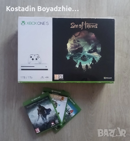 XBOX One S в отлично състояние 