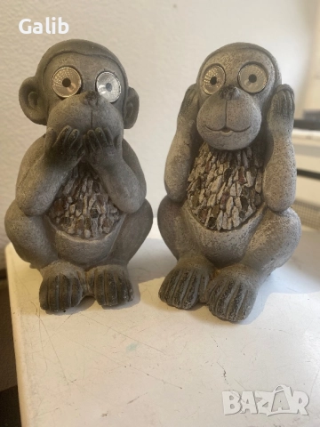 Декоративни маймунки за двор, тераса, снимка 3 - Декорация за дома - 52437214