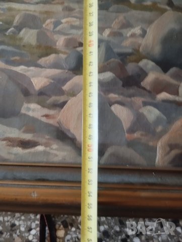 Стара картина-пейзаж, снимка 6 - Картини - 43929683