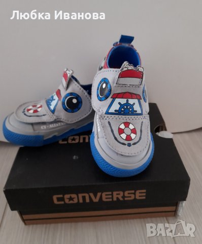 Детски оригинални кецове Converse, снимка 2 - Детски обувки - 37373772