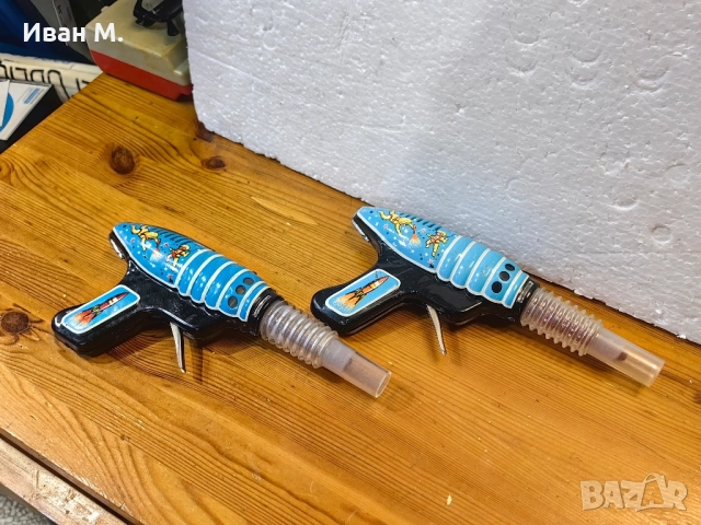 Винтидж ламаринени бластери, снимка 4 - Антикварни и старинни предмети - 52467792