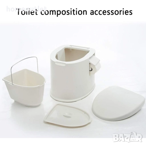 ПРОМОЦИЯ Преносима тоалетна с удобен дизайн и многофункционална употреба HX-801, снимка 6 - Други - 51653589