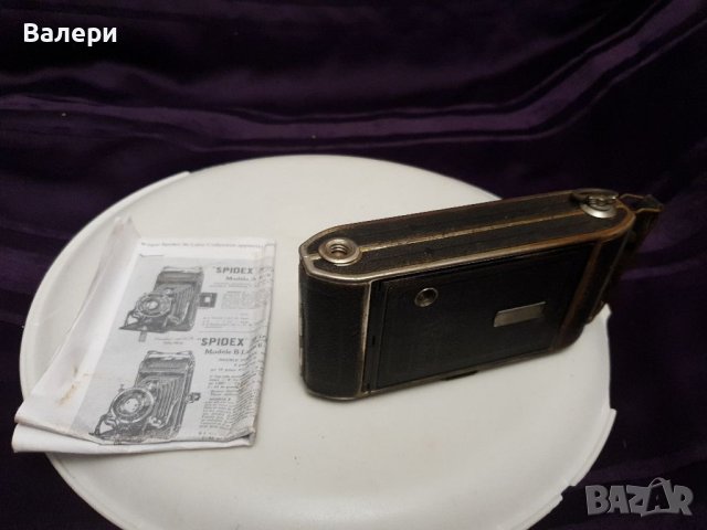 Фотоапарат SPIDEX Антика , снимка 2 - Антикварни и старинни предмети - 40292849
