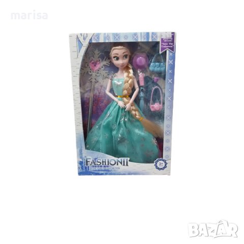 Кукла Леденото кралство с жезъл и аксесоари Код: 424231, снимка 1 - Кукли - 40408904