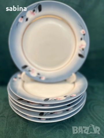 Богдановичский фарфоровый завод, СССР-непълен сервиз, снимка 5 - Чаши - 52973596