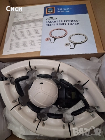 интелигентен фитнес обръч за отслабване с таймер, снимка 2 - Фитнес уреди - 52654680