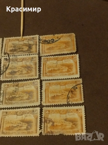 Царство България 1921 г.пощенски марки 12 броя., снимка 10 - Филателия - 52542156