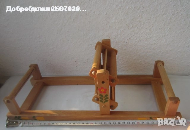 детски стан, дървен, дървено станче за тъкане, станчета, станове, снимка 10 - Други - 31482098