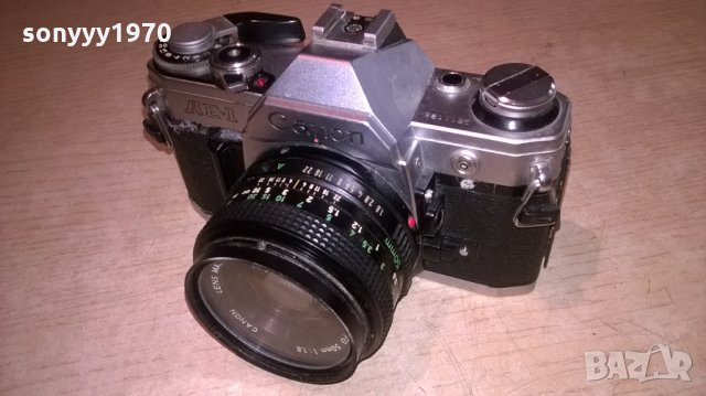 canon ae-1 made in japan-ретро фото-внос франция, снимка 9 - Фотоапарати - 26236497