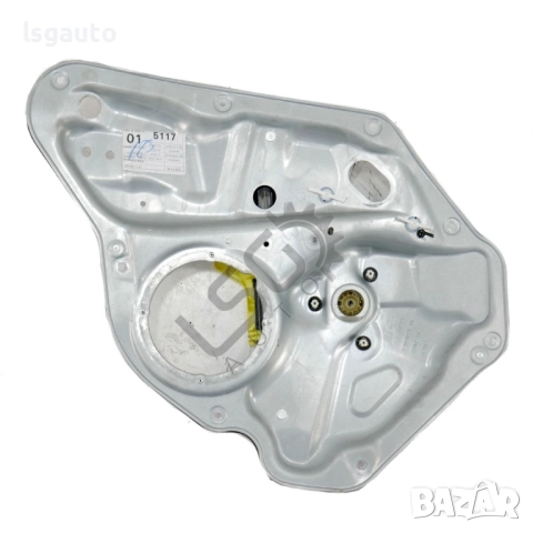 Механизъм заден ляв ел. стъклоповдигач Volkswagen Golf VI 2008-2016 ID:149136, снимка 2 - Части - 51602684