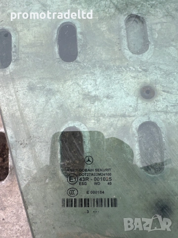 Предно дясно стъкло Мерцедес Е клас W211 седан комби синьо Mercedes E270 E320 E280, снимка 2 - Части - 53454346