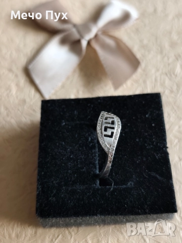 Сребърен пръстен (280), снимка 3 - Пръстени - 52277950