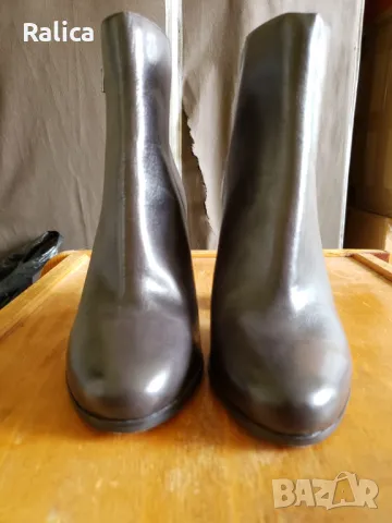Michael Kors боти естествена кожа, Нови, снимка 3 - Дамски боти - 47359466