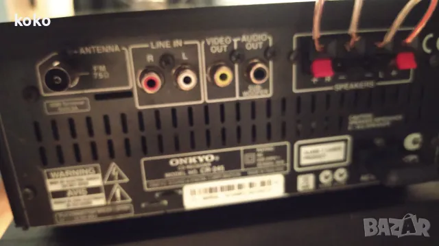 Onkyo receiver усилвател сд радио, снимка 5 - Ресийвъри, усилватели, смесителни пултове - 48021587