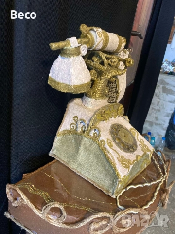 Арт телефон винтидж , снимка 4 - Декорация за дома - 52833684