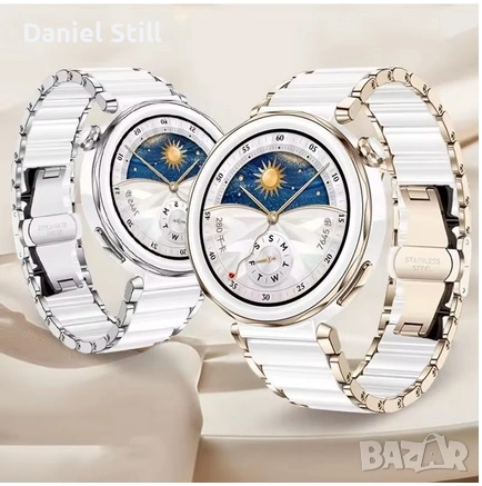 РАЗЛИЧНИ МОДЕЛИ и цени 18ММ керамична каишка за Huawei Watch GT5 Pro 42 мм, снимка 3 - Каишки за часовници - 51024906