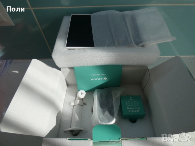 WUUK Solar Camera - соларна камера с батерия, снимка 2 - IP камери - 53309497