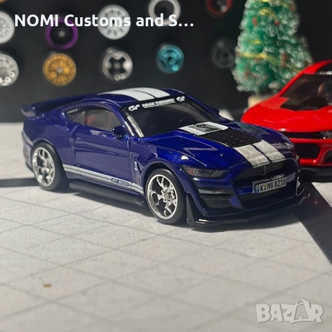Hot Wheels Ford Mustang Shelby GT500&Camaro Zl1, снимка 10 - Коли, камиони, мотори, писти - 52830225