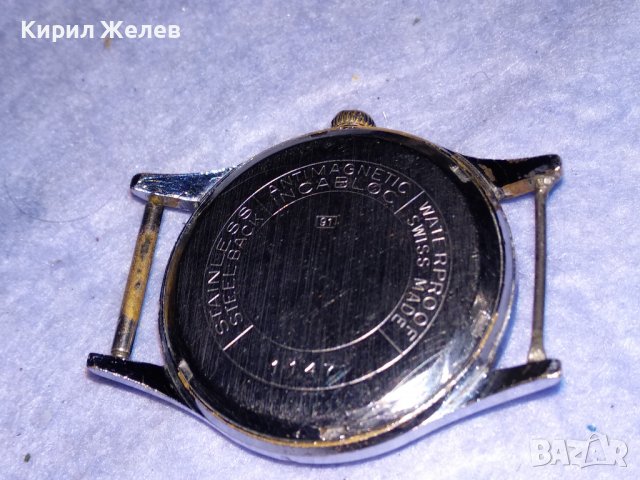 ONSA 17 RUBIS INCABLOC Стар ШВЕЙЦАРСКИ РЯДЪК КОЛЕКЦИОНЕРСКИ МАРКОВ Мех. ЧАСОВНИК РАБОТЕЩ 37203, снимка 4 - Антикварни и старинни предмети - 40206692