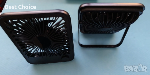 Акумулаторен преносим вентилатор - USB настолен вентилатор, снимка 6 - Вентилатори - 52906096