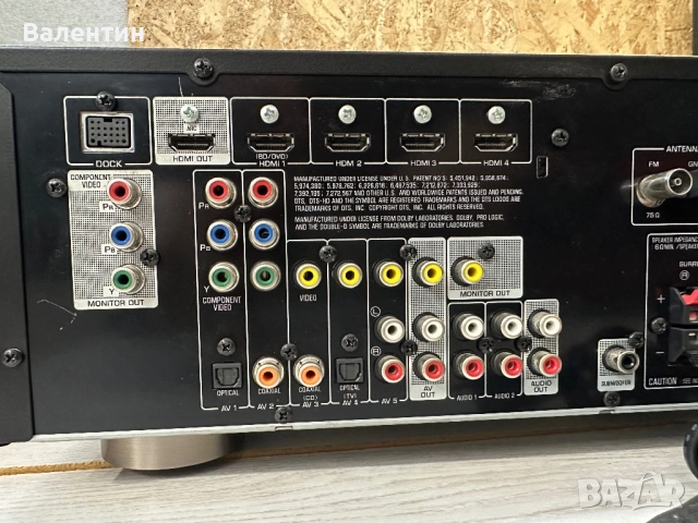 Yamaha receiver RX-V371, снимка 5 - Ресийвъри, усилватели, смесителни пултове - 52590864