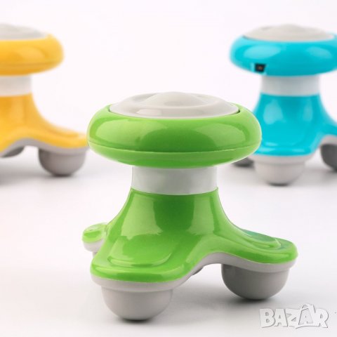 Компактен малък троен масажор за тяло, снимка 7 - Масажори - 33220467