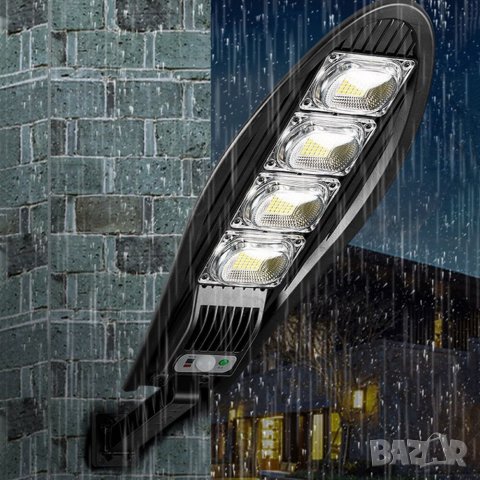 Водоустойчава соларна улична LED лампа 300 W , снимка 3 - Соларни лампи - 36685677