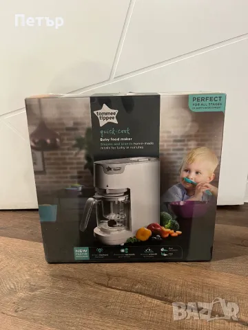 TOMMEE TIPPEE Уред за готвене на пара и блендер QUICK-COOK