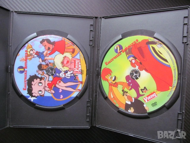 Класическа анимация 1,2 DVD филм стари детски анимационни филмчета забавни ретро смешни Гуфи Порки Л, снимка 2 - Анимации - 53522398