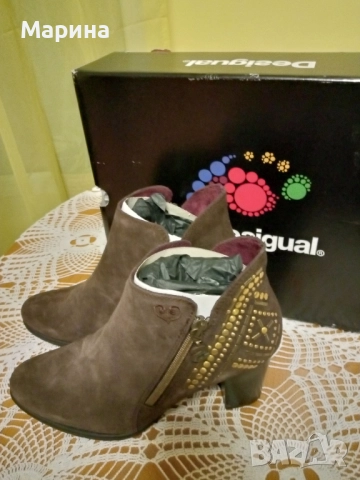Дамски боти Desigual , снимка 4 - Дамски боти - 52446745