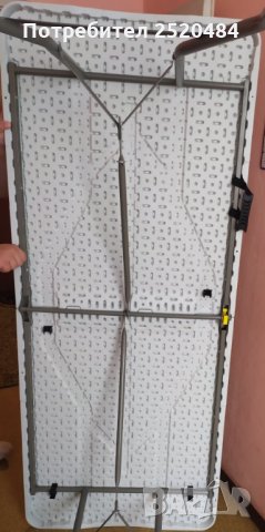 Сгъваема маса за кетъринг, градина, къмпинг 180/73см! Чисто нова! ТОП Цена 109лв/55,73€, снимка 7 - Друго търговско оборудване - 33442607