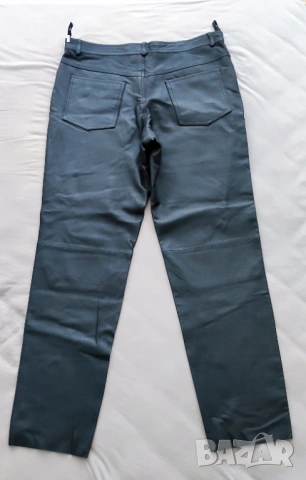 НОВ мъжки кожен панталон от естествена кожа JCC, снимка 2 - Панталони - 53184314