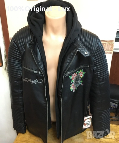 Don ED HARDY-orginal.Novo-3XL/2XL, снимка 6 - Якета - 52514384