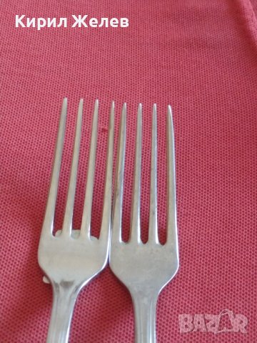 Две стари вилици от соца П. Денев Габрово за КОЛЕКЦИЯ ДЕКОРАЦИЯ 42151, снимка 3 - Други ценни предмети - 43848914