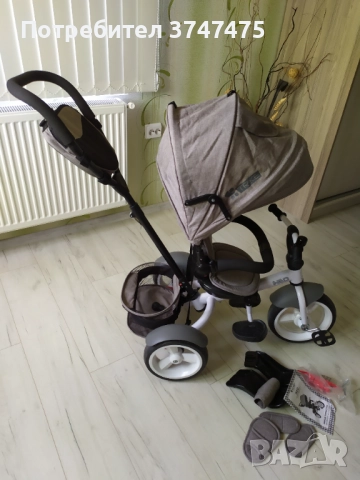 детска триколка със сенник, снимка 6 - Детски велосипеди, триколки и коли - 52391071