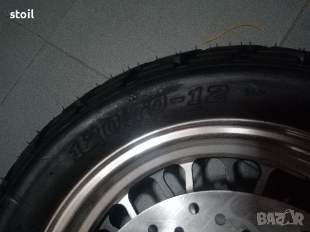 Джанта за ел.скутер 12ц, снимка 6 - Мотоциклети и мототехника - 36886888