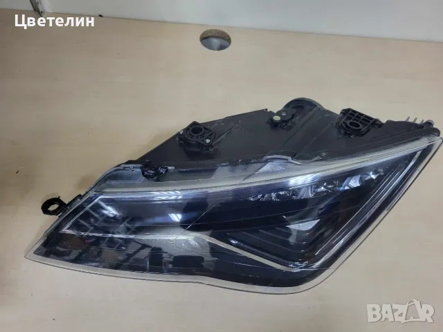 Ляв фар Seat Leon 5f lqv far сеат леон 5ф, снимка 5 - Части - 48866653