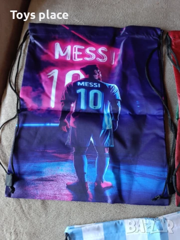 Футболни мешки Messi, Ronaldo раница за спорт Меси, Роналдо , снимка 5 - Раници - 51369408