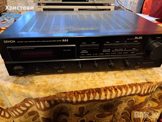 Продавам прецизен стерео ресивър DENON DRA- 545 RD