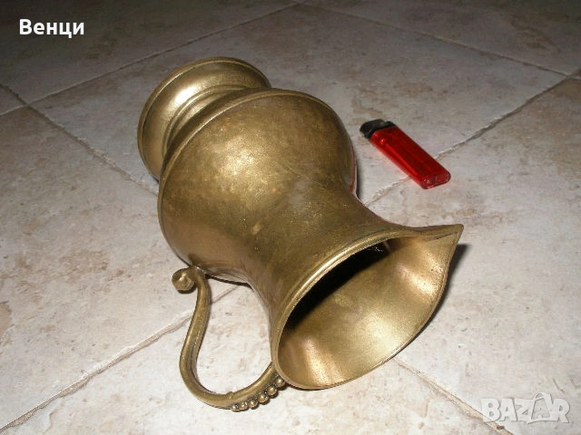 Бронзова Кана, снимка 5 - Антикварни и старинни предмети - 53016686