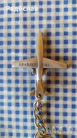 оригинален ключодържател LEARJET 31, снимка 5 - Други - 43369409