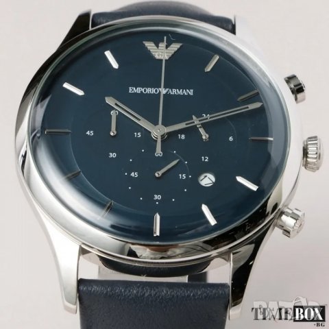 Emporio Armani AR11018 Lambda Chronograph. Нов мъжки часовник, снимка 3 - Мъжки - 38801225