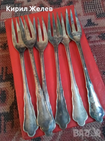 Комплект малки вилици 26969, снимка 4 - Антикварни и старинни предмети - 53389135
