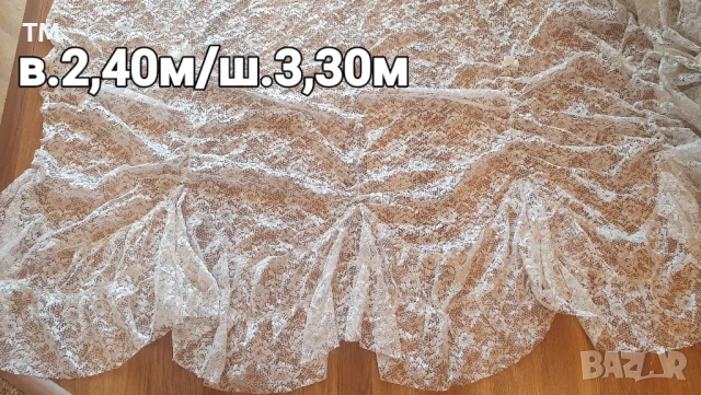 Три красиви тюлени пердета, 25лв/бр, снимка 2 - Пердета и завеси - 51025925