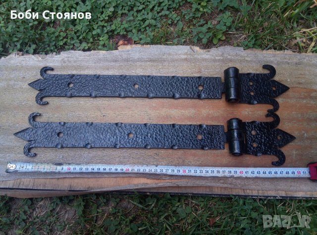 Ръчно ковани шарнирни панти без заварки