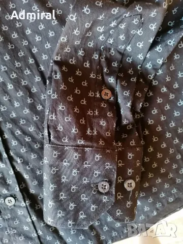 Оригинална мъжка риза Calvin Klein, снимка 7 - Ризи - 50292513