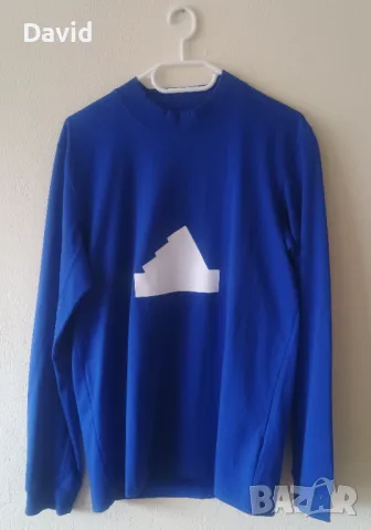 Нова оригинална фланелка с дълъг ръкав Adidas Sportswear M New CL LS Tee, снимка 2 - Блузи - 49198341