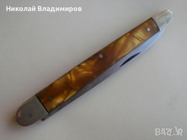 Стар български джобен нож "Буковец" старо ножче българско социализъм, снимка 2 - Ножове - 43505263