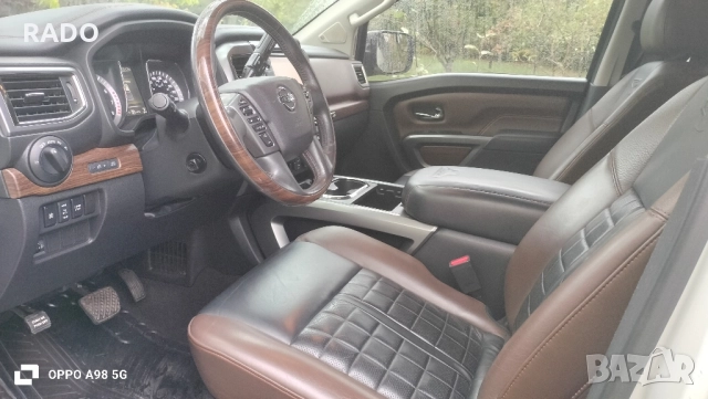 NISSAN TITAN PLATINUM RESERVE 5.6L V8 4x4, снимка 18 - Автомобили и джипове - 52133416