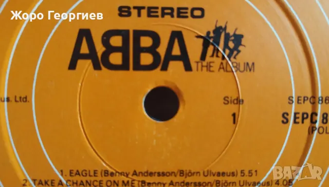 ABBA , АББА - THE ALBUM 1977 , като нов винил, EPIC - UK, снимка 2 - Грамофонни плочи - 48708651
